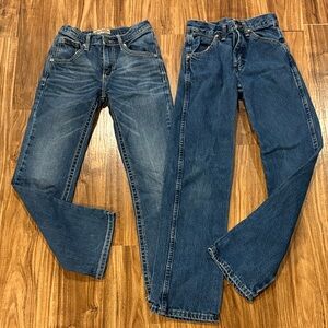 Size 12 Slim Wrangler Kids Classic Denim Jeans